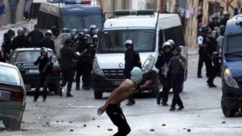 اعتقال نحو 50 شخصا بعد اشتباكات عنيفة مع الشرطة بمدينة الحسيمة