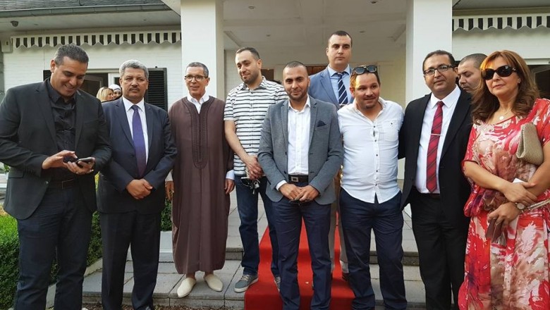 سفير المغرب ببلجيكا محمد عامر ينظم حفل شاي على شرف الجالية بمناسبة عيد الفطر