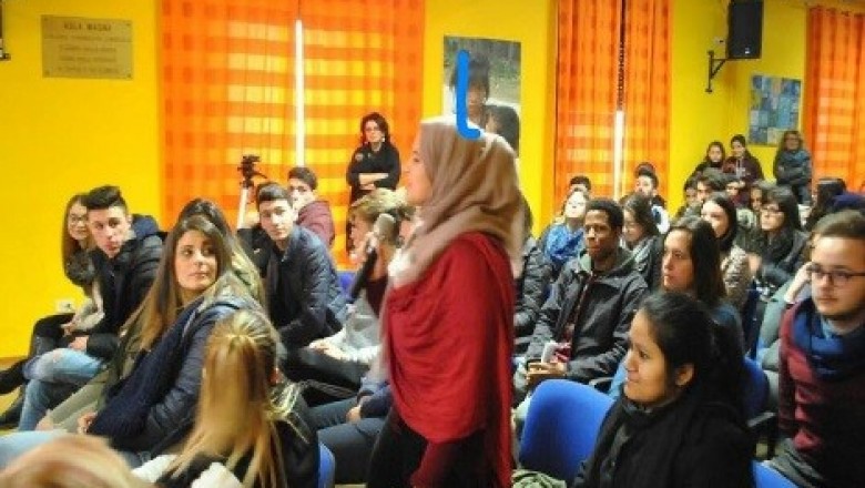 مهاجرة مغربية  فردوس الراضي  تحصل على أعلى معدل في البكالوريا بباليرمو 