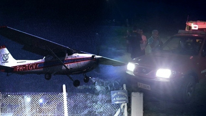 تحطم طائرة  خاصة  ووفاة شخصين في لاريسا