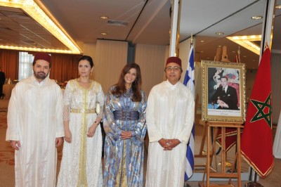 سفارة المملكة المغربية في اليونان تقيم حفل استقبال بمناسبة عيد العرش