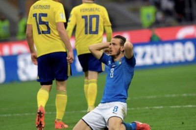 إيطاليا أكبر الغائبين عن مونديال روسيا بعد إنهزامها أمام  السويد