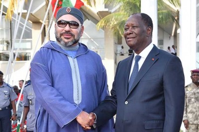 Ο βασιλιάς το Μαροκο  Mohammed VI  συμμετέχει στην Αφρικανική-Ευρωπαϊκή Διάσκεψη Κορυφής στο Abidjan