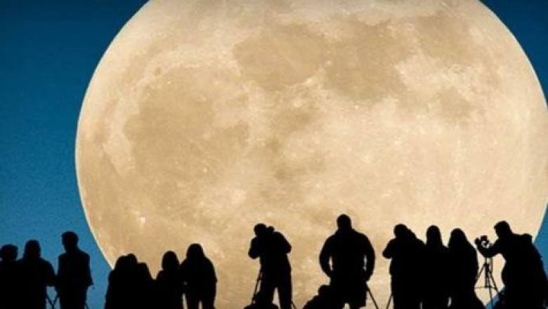 سكان الأرض يشهدون اليوم الأحد أكبر ظهور للقمر العملاق في القرن الحالي