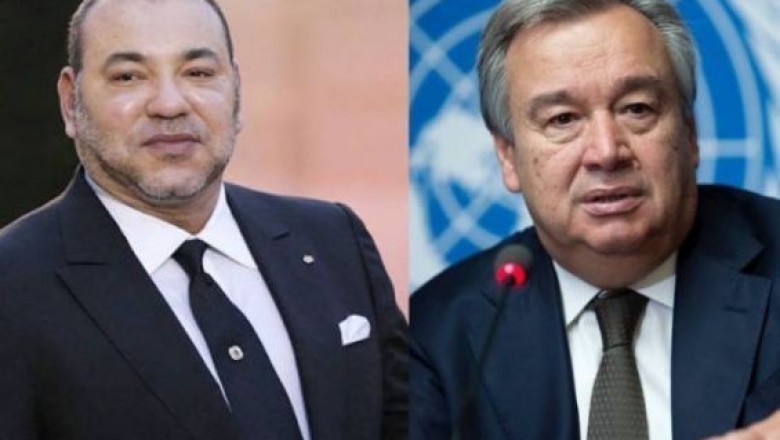Ο βασιλιάς του Μαρόκου ως πρόεδρος της επιτροπής Al-Quds στον Γενικό Γραμματέα του ΟΗΕ  Αντόνιο Γκουτέρς σχετικά με Ιερουσαλήμ