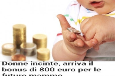 800 يورو للنساء الحوامل  الأجنبيات المقيمات بإيطاليا  وبدون بطاقة الإقامة الدائمة