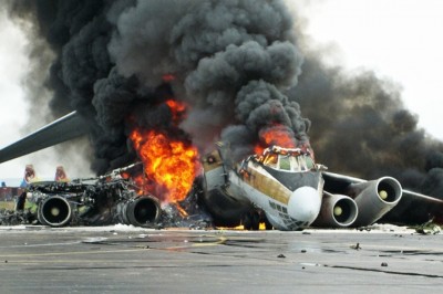 مقتل 66 شخصاً في حادث تحطم طائرة إيرانية بينهم طفل
