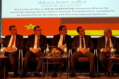 بنعتيق يلتقي مغاربة ألمانيا للاطلاع على المشاكل التي تعترضهم بقطاعات العدل والاستثمار والجمارك والتأمين