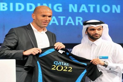 زيدان ينتقل لتدريب المنتخب القطري  المتأهل تلقائيا إلى نهايات مونديال 2022 لأربع سنوات