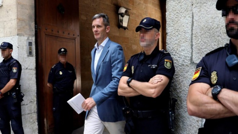 إعتقال زوج شقيقة ملك إسبانيا وإيداعه السجن بتهم اختلاس أموال عمومية