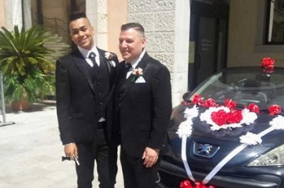  زواج مثلي مغربي وإيطالي بمدينة بادوفا في سابقة هي الأولى بين مغاربة إيطاليا 