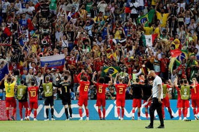 كأس العالم 2018: بلجيكا تخلق المفاجئة وتتأهل للدور نصف النهائي على حساب البرازيل