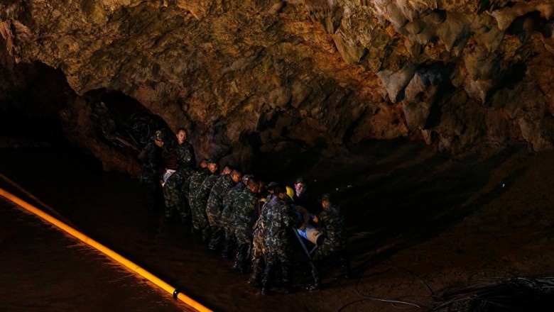 إنقاذ طفل ثامن من "كهف تايلاند"