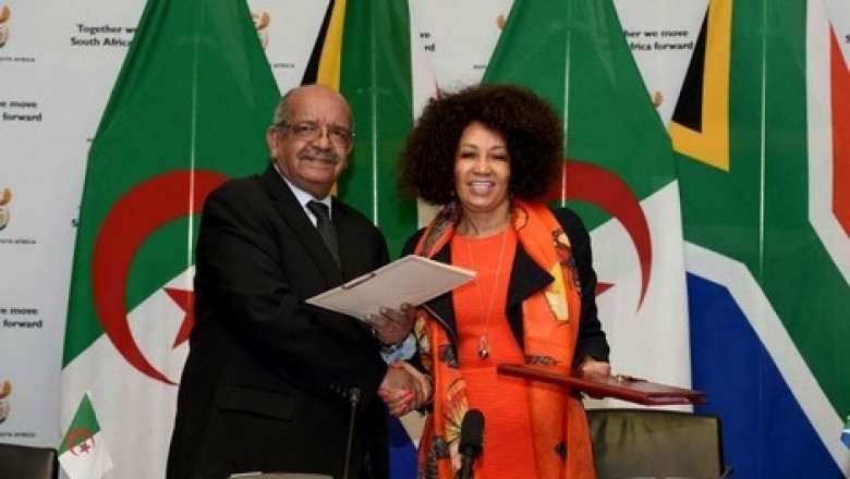 الجزائر وجنوب إفريقيا يجددان الدعم المالي اللازم للبوليساريو في بيان مشترك ضد الوحدة الترابية المغرب