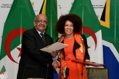 الجزائر وجنوب إفريقيا يجددان الدعم المالي اللازم للبوليساريو في بيان مشترك ضد الوحدة الترابية المغرب