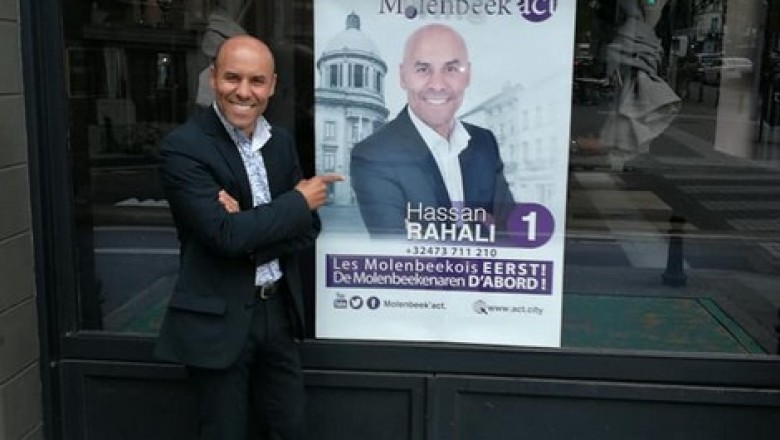 حسن الرحالي مغربي يخوض الانتخابات البلجيكية لتغيير صورة حي "مولنبيك" تحت شعار معا للتجديد معا للتغيير